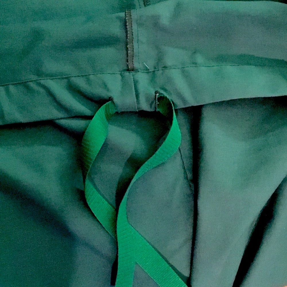 Green scrub pants